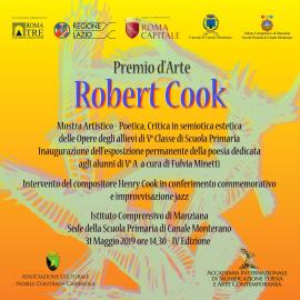 Premio d’Arte Robert Cook 2019. Giovane Arte di Essere, Poesia e Musica presso la Scuola Primaria in Canale Monterano di Roma.