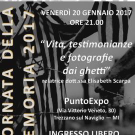 #pernondimenticare: 20 gennaio 2017 ore 21.00 – PuntoExpo