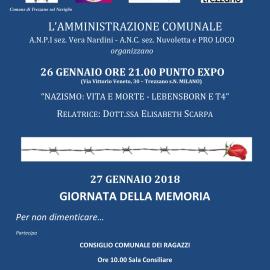 conferenza dal titolo "NAZISMO: VITA E MORTE - LEBENSBORN E T4"