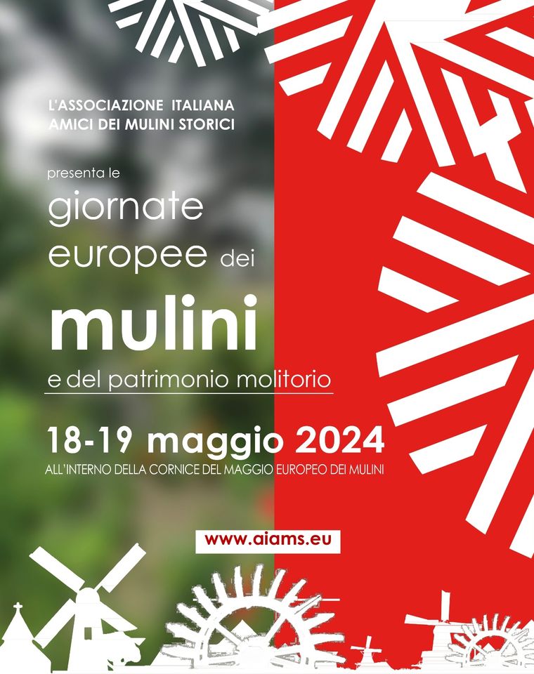 GIORNATE EUROPEE DEI MULINI STORICI  -  SABATO 18 E DOMENICA 19 MAGGIO 2024. SAN LORENZO, OSILO.