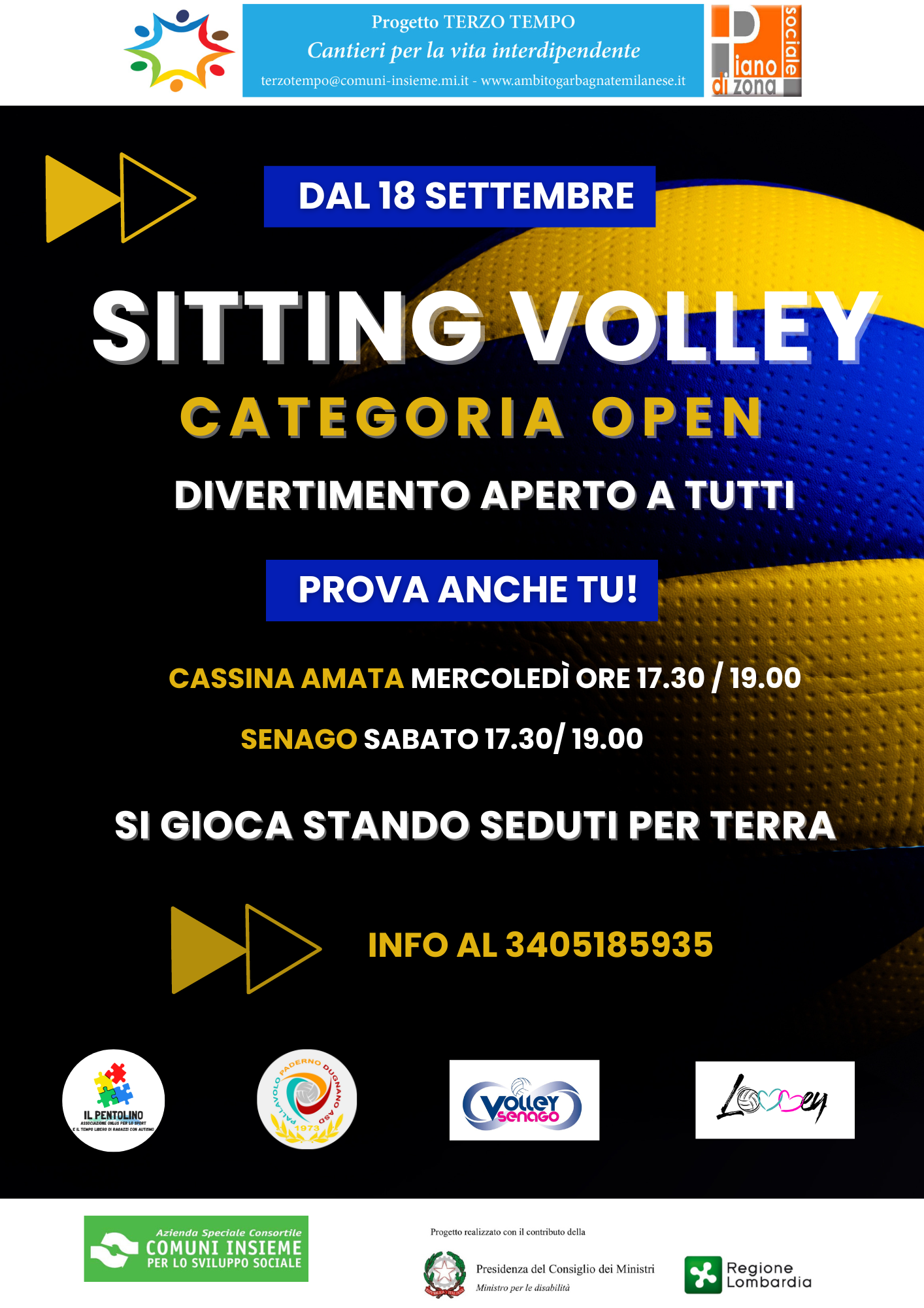 Pallavolo - sitting volley