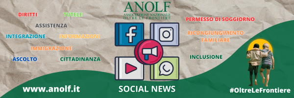 Anolf L'Aquila "aps/ets" Associazione Nazionale Oltre le Frontiere