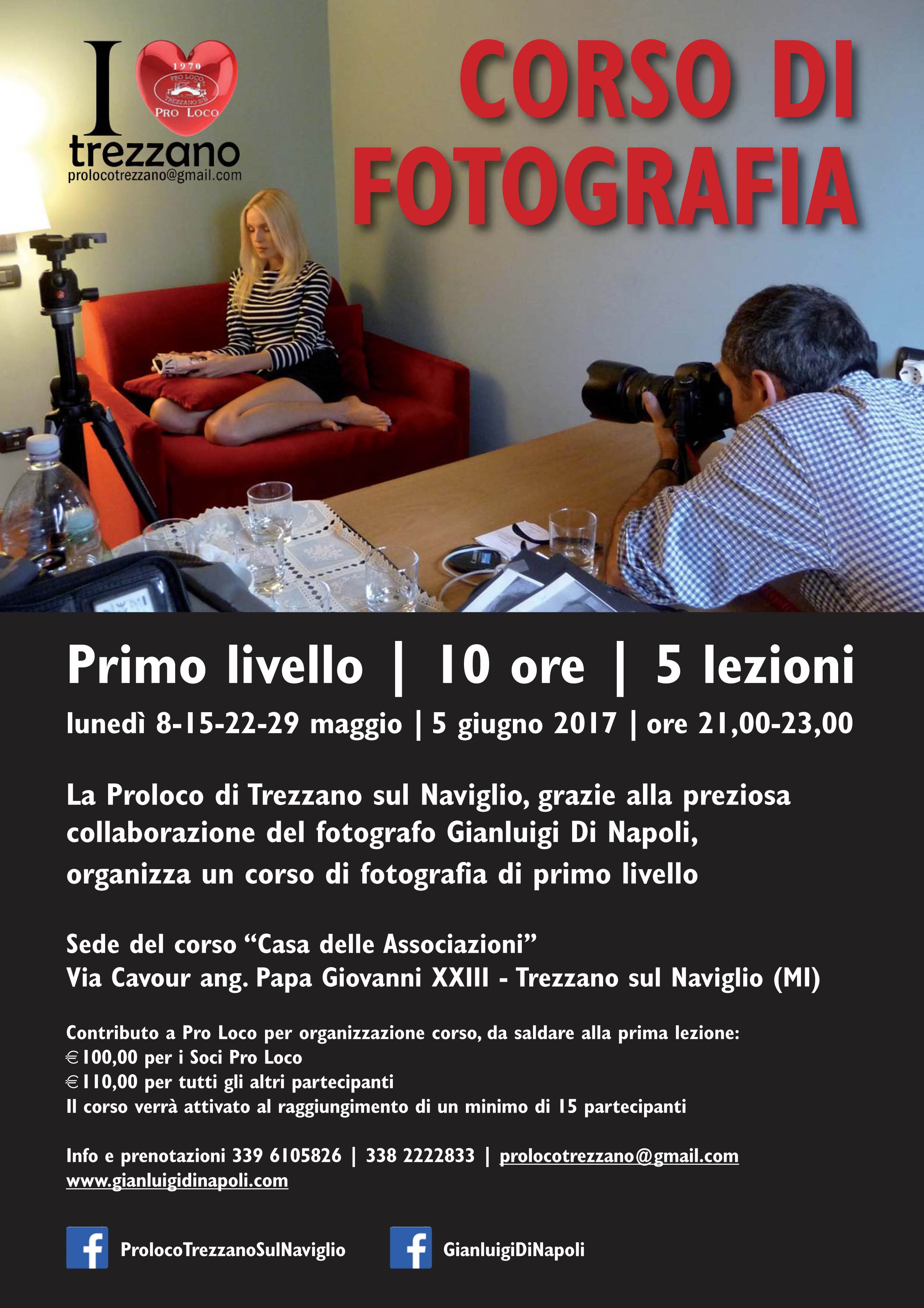 Corso di Fotografia - 1° Livello (II° sessione)