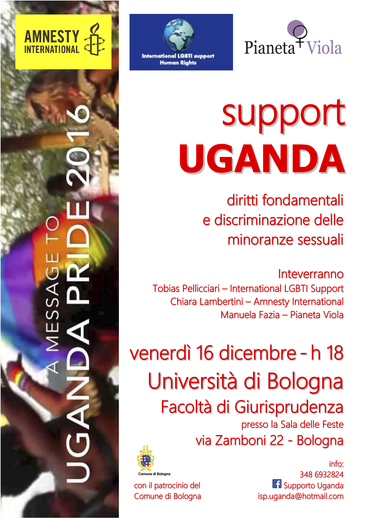 Support Uganda - Diritti Fondamentali e Discriminazione delle Minoranze Sessuali